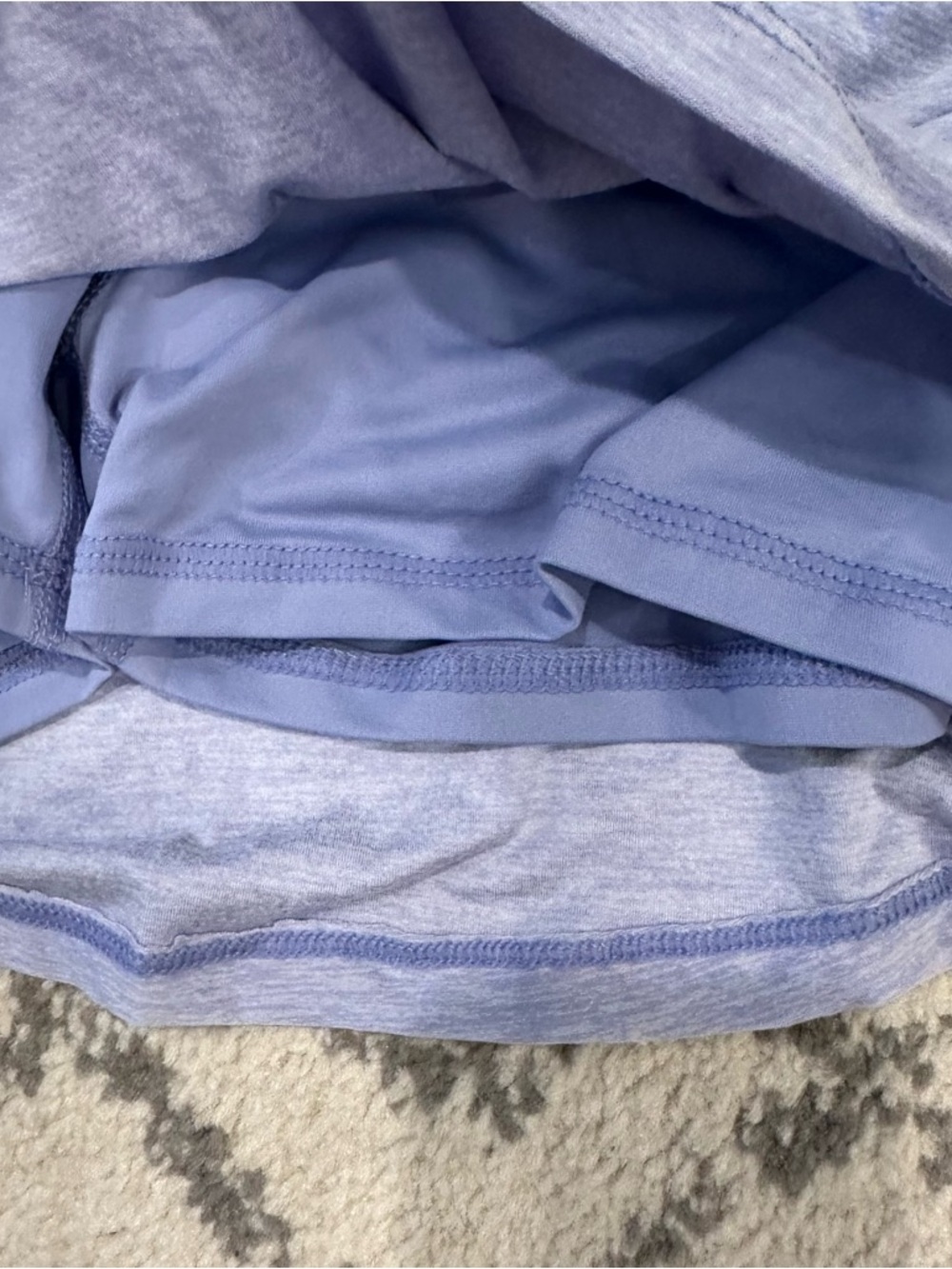 NEW Kyodan Heathered Sky Blue Athletic Skort. Size medium - Picture 4 of 7
